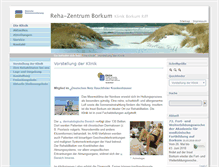 Tablet Screenshot of klinik-borkum-riff.de